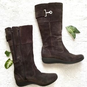 Ann Klein suede boots